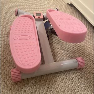 Pink step machine